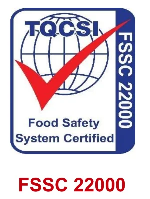 Food Safety System Certified